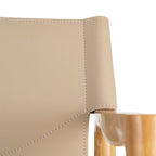 Silla con brazos natural-beige 50 x 50 x 81,50 cm. Material y acabado: METAL / TEJIDO · NATURAL-BEIGE. Fotografía 6